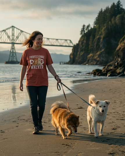 Professional Dog Walker - Premium - Comfort Colors T-Shirt