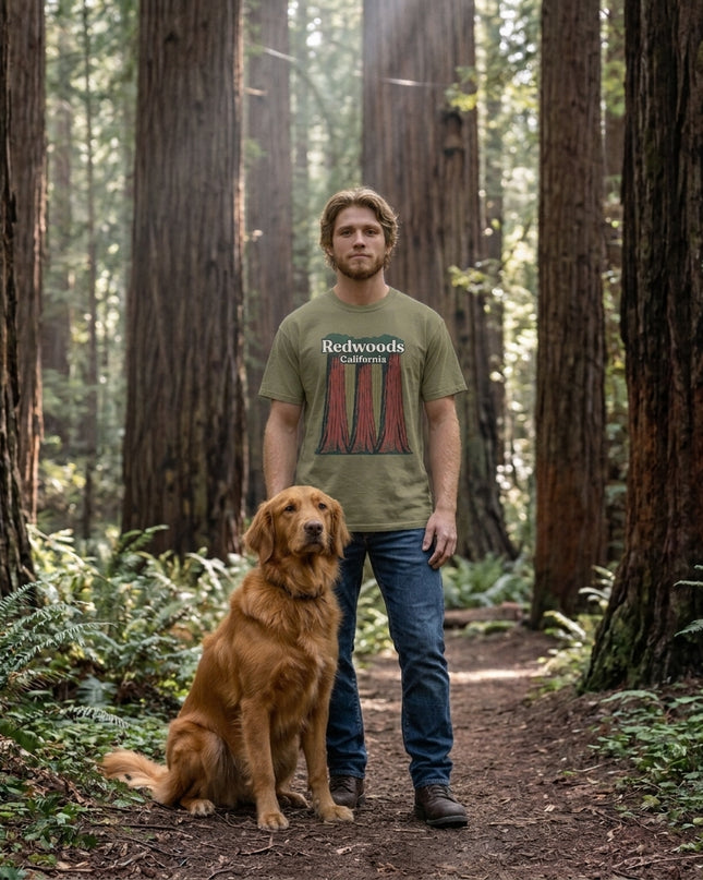 Redwoods California - Premium Comfort Colors t-shirt
