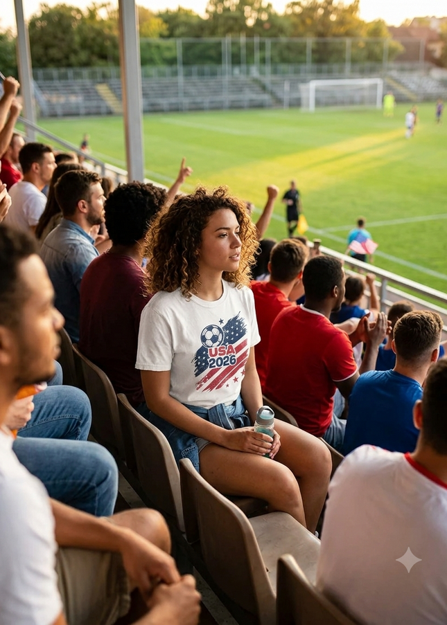 2026 USA & Soccer - Premium Comfort Colors t-shirt