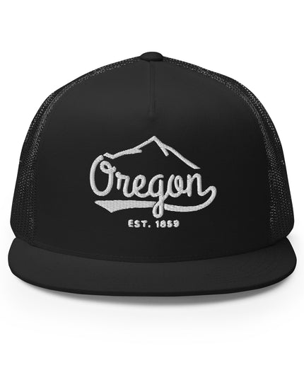 Oregon Est. 1859 - Embroidered - Trucker Cap
