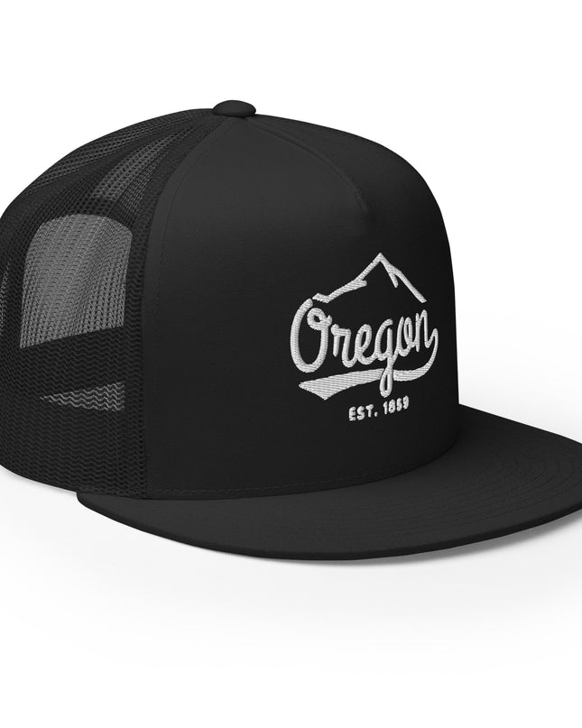 Oregon Est. 1859 - Embroidered - Trucker Cap