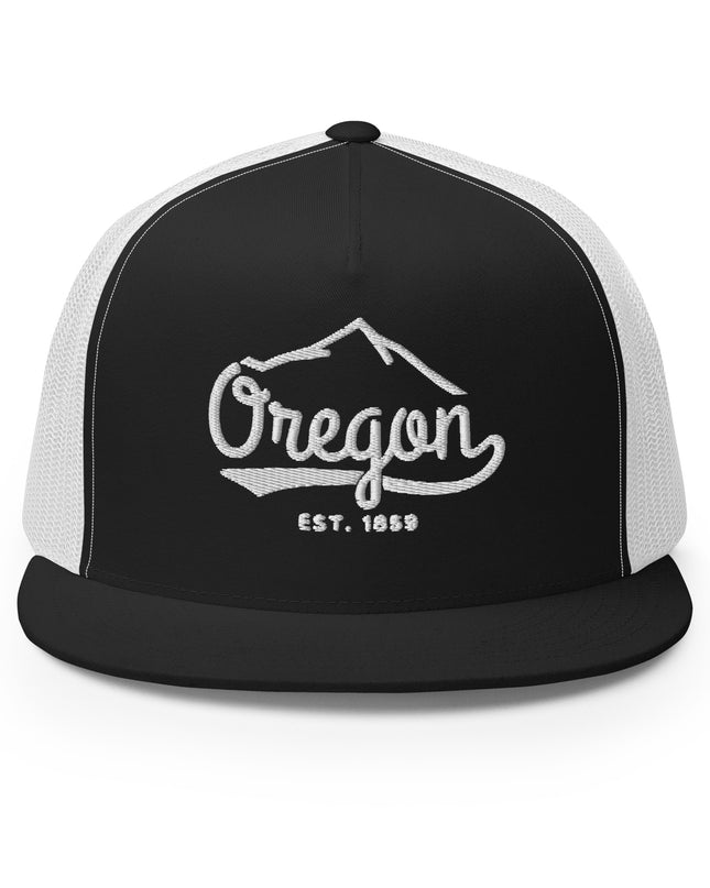 Oregon Est. 1859 - Embroidered - Trucker Cap