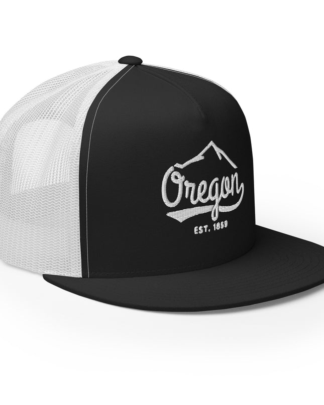 Oregon Est. 1859 - Embroidered - Trucker Cap