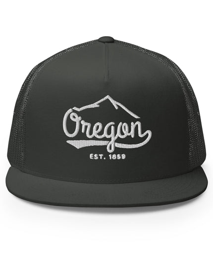 Oregon Est. 1859 - Embroidered - Trucker Cap
