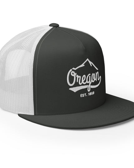 Oregon Est. 1859 - Embroidered - Trucker Cap