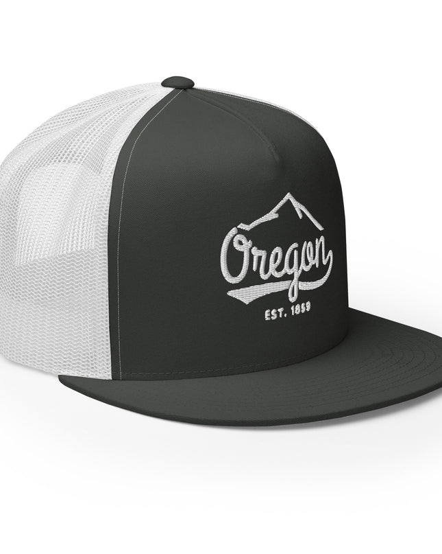 Oregon Est. 1859 - Embroidered - Trucker Cap