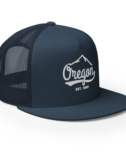 Oregon Est. 1859 - Embroidered - Trucker Cap