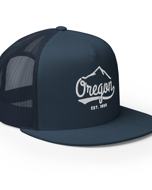 Oregon Est. 1859 - Embroidered - Trucker Cap