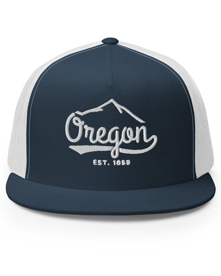 Oregon Est. 1859 - Embroidered - Trucker Cap