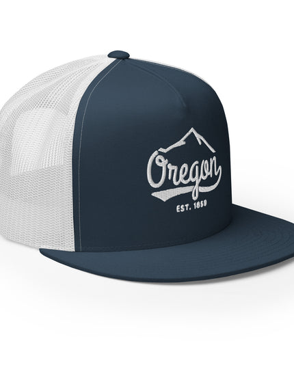 Oregon Est. 1859 - Embroidered - Trucker Cap