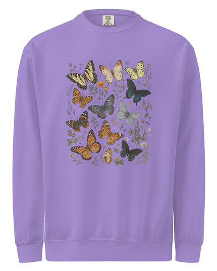 Butterflies - Comfort Colors garment-dyed sweatshirt