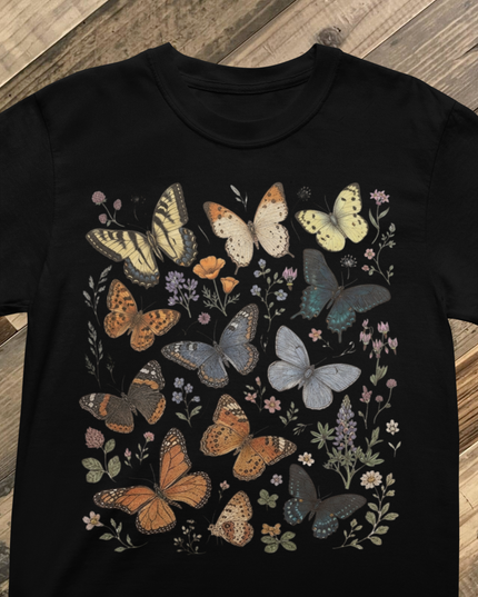 Butterflies - Premium Comfort Colors t-shirt