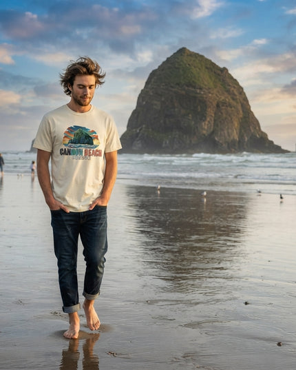 Cannon Beach Oregon - Premium- Comfort Colors t-shirt