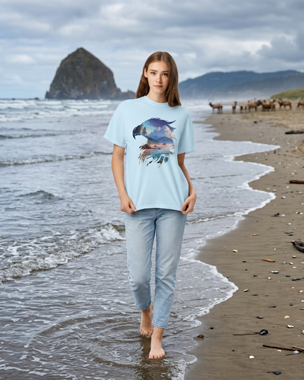 COASTAL EAGLE - COMFORT COLORS - T-Shirt