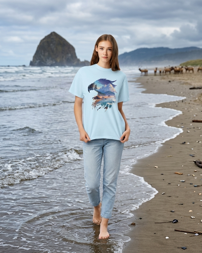 COASTAL EAGLE - COMFORT COLORS - T-Shirt