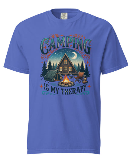 Camping is my Therapy - Premium - Comfort Colors T-Shirt