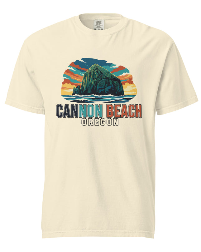 Cannon Beach Oregon - Premium- Comfort Colors t-shirt