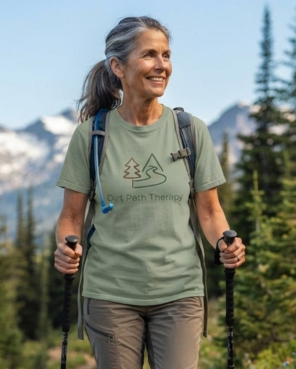 Dirt Path Therapy - Premium Comfort Colors t-shirt
