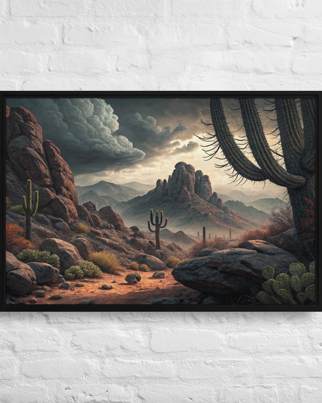 Desert Framed Canvas