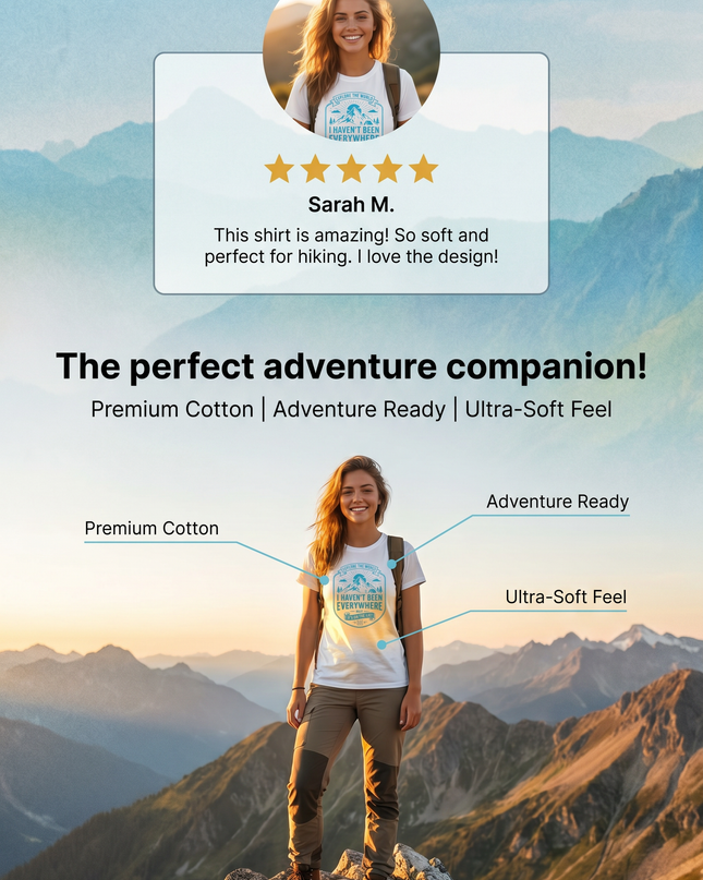 Explore The World - Premium Comfort Colors t-shirt