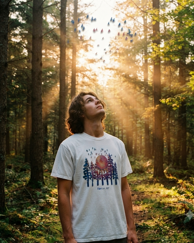 Forest Air - Premium Comfort Colors t-shirt