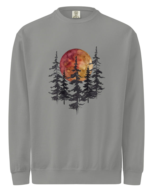 Forest Sunset - Comfort Colors garment-dyed sweatshirt