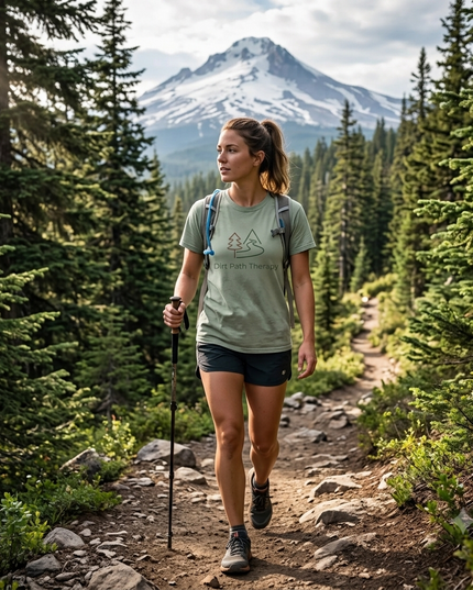 Dirt Path Therapy - Premium Comfort Colors t-shirt