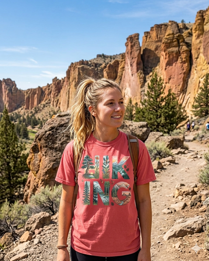 Hiking - Premium - Comfort Colors - T-shirt