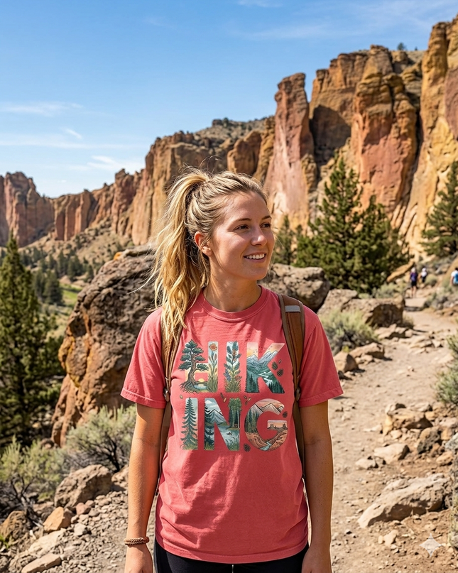 Hiking - Premium - Comfort Colors - T-shirt