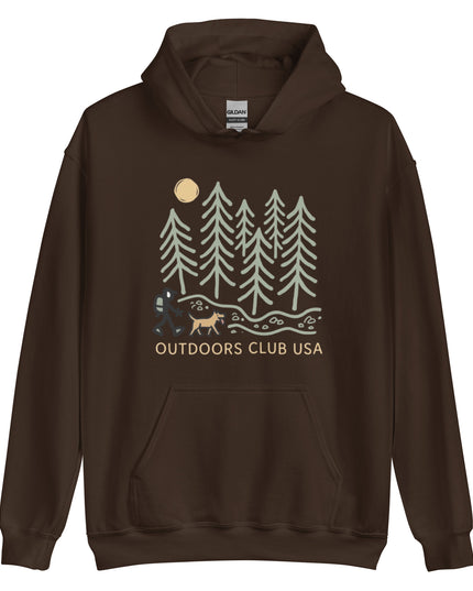 Hiking and Walking my Dog - Unisex Hoodie