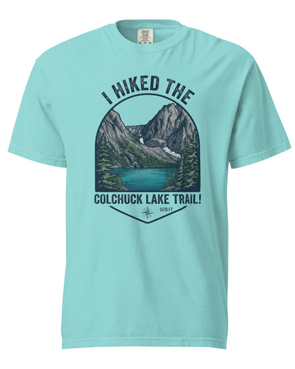 I Hiked the Colchuck Lake Trail - Comfort Colors garment-dyed heavyweight t-shirt