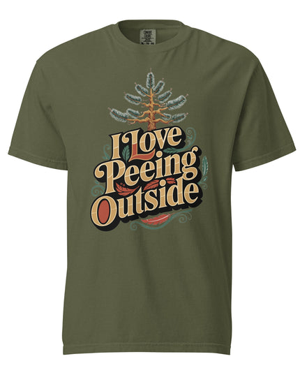 I Love Peeing Outside - Premium - Comfort Colors t-shirt