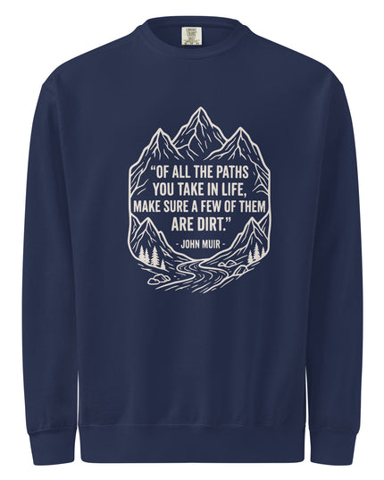 Life Paths - Comfort Colors garment-dyed sweatshirt