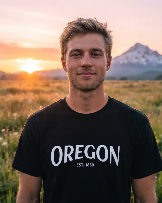 OREGON EST. 1859 - COMFORT COLORS -  garment-dyed heavyweight t-shirt