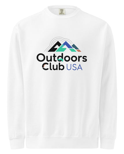 Outdoors Club USA - Comfort Colors garment-dyed sweatshirt