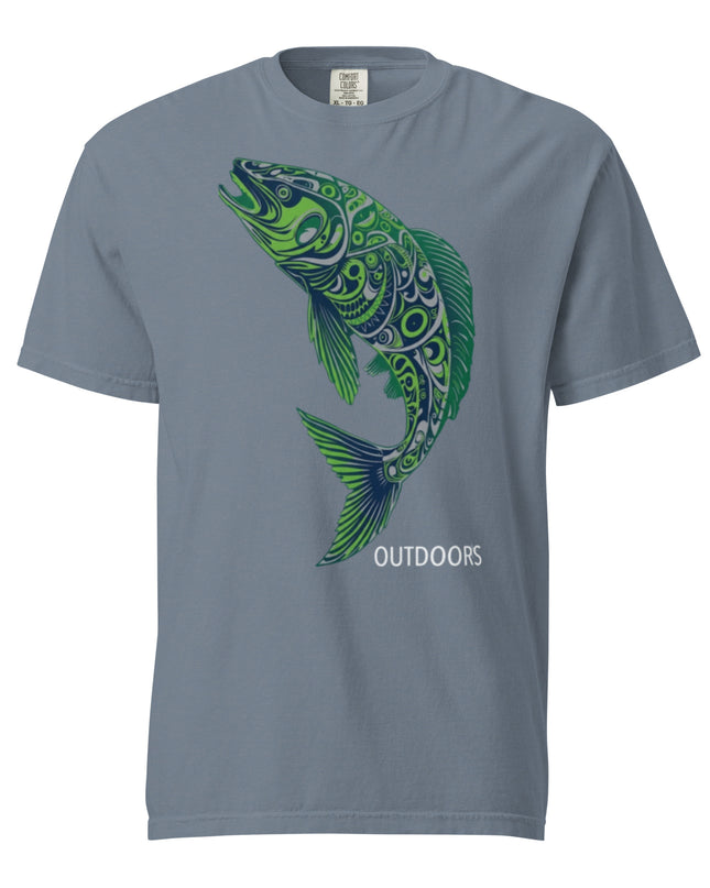 Salmon Outdoors - Premium - Comfort Colors-T Shirt