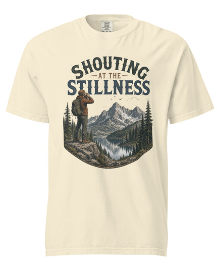 Shouting at the Stillness -Premium Comfort Colors t-shirt