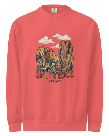 Smith Rock - Comfort Colors garment-dyed sweatshirt