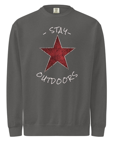 Stay Outdoors - Comfort Colors garment-dyed sweatshirt