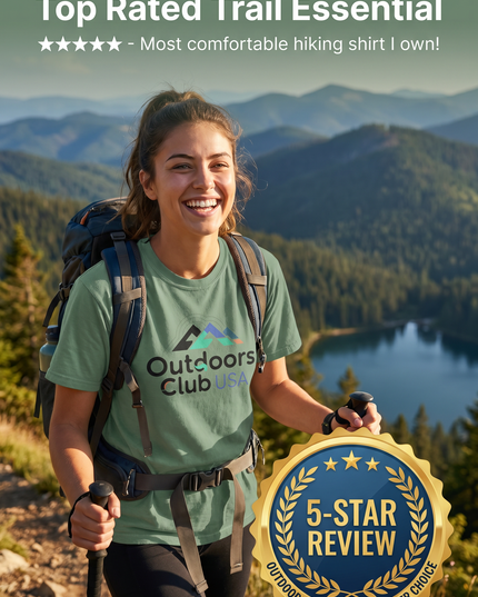 Outdoors Club USA - Premium Comfort Colors t-shirt