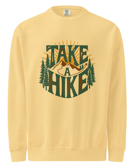 Take a Hike - Comfort Colors garment-dyed sweatshirt