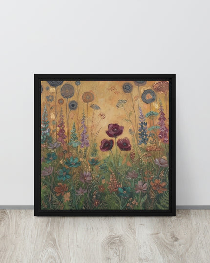 Wildflower - Framed Canvas Art