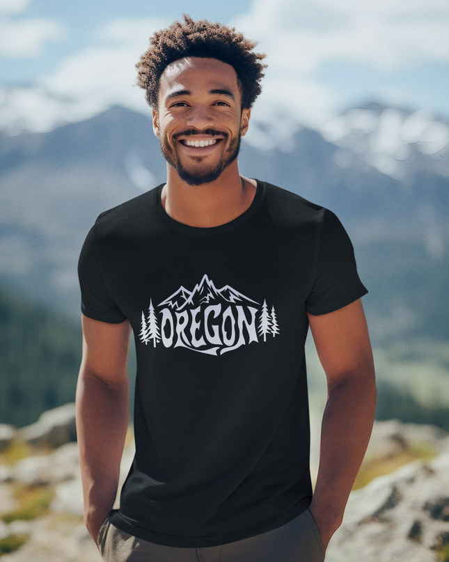 Oregon in the Mountains - Comfort Colors - Unisex garment-dyed heavyweight t-shirt