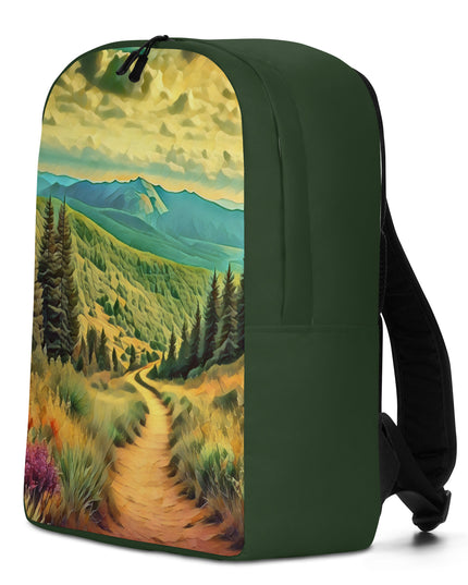 Hiking Oregon - Digital Art - Minimalist Backpack