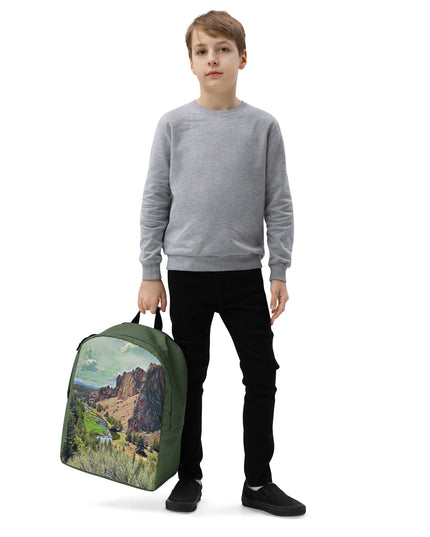 Smith Rock - Digital Art - Minimalist Backpack