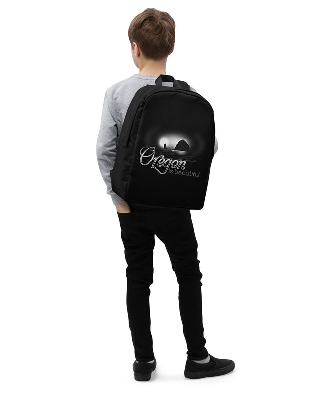 Oregon is Beautiful - Haystack Rock - Minimalist Backpack