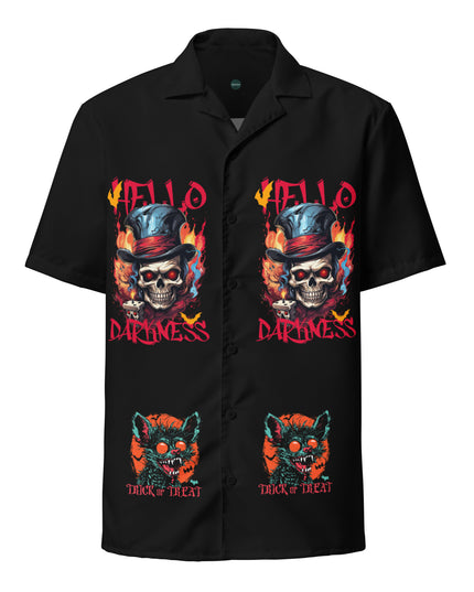 Hello Darkness - Halloween - Unisex button shirt