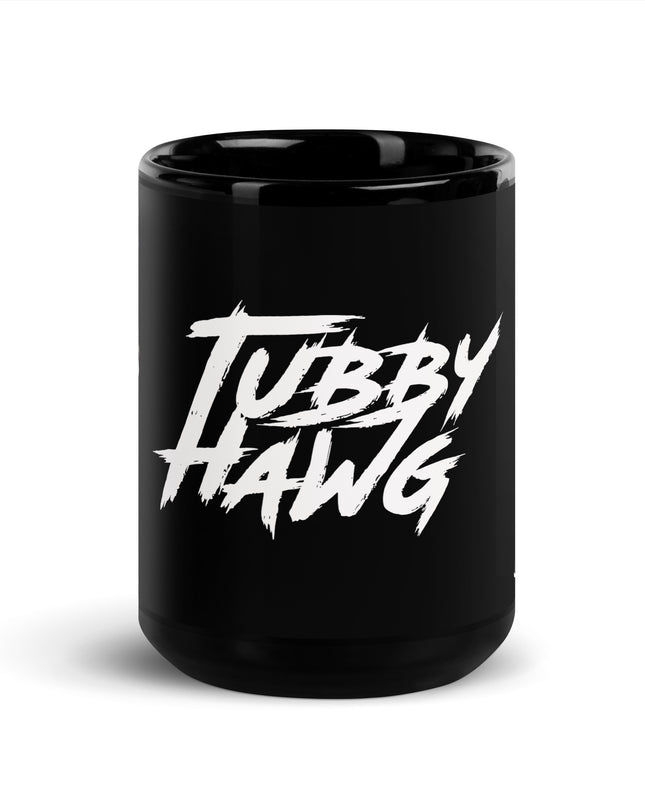 TUBBY HAWG - Black Glossy Mug