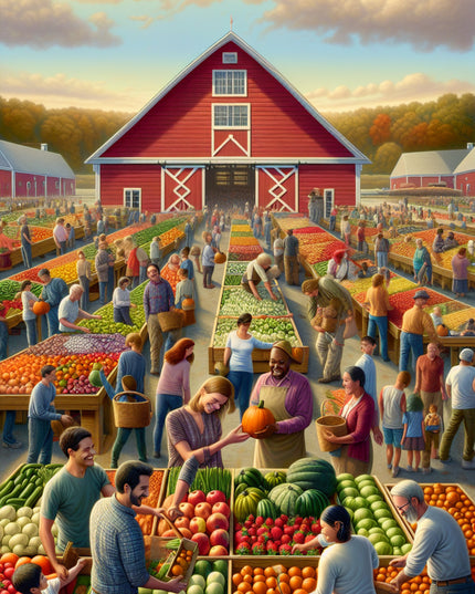 Farmers Market - Jigsaw puzzle