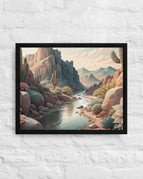 Black / 16″×20″